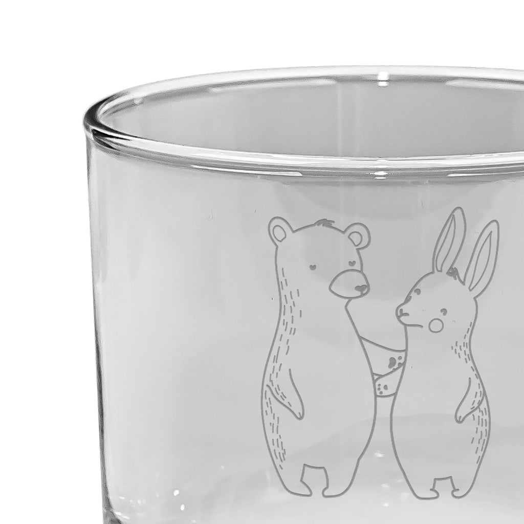 Personalisiertes Whiskey Glas Bär und Hase Umarmen Whiskeylgas, Whiskeyglas mit Spruch, Whiskey Glas mit Sprüchen, Whiskey Glas mit Gravur, Whiskey Glas, Liebe, Partner, Freund, Freundin, Ehemann, Ehefrau, Heiraten, Verlobung, Heiratsantrag, Liebesgeschenk, Jahrestag, Hocheitstag, Freunde, bester Freund, Bär, Bärchen, best friends, Hase