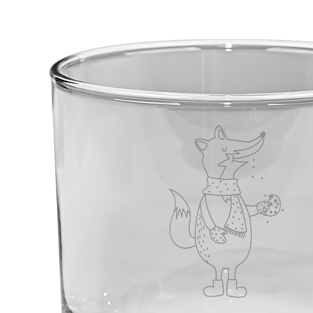 Spersonalizowana szklanka do whisky lis ciasteczko Lis