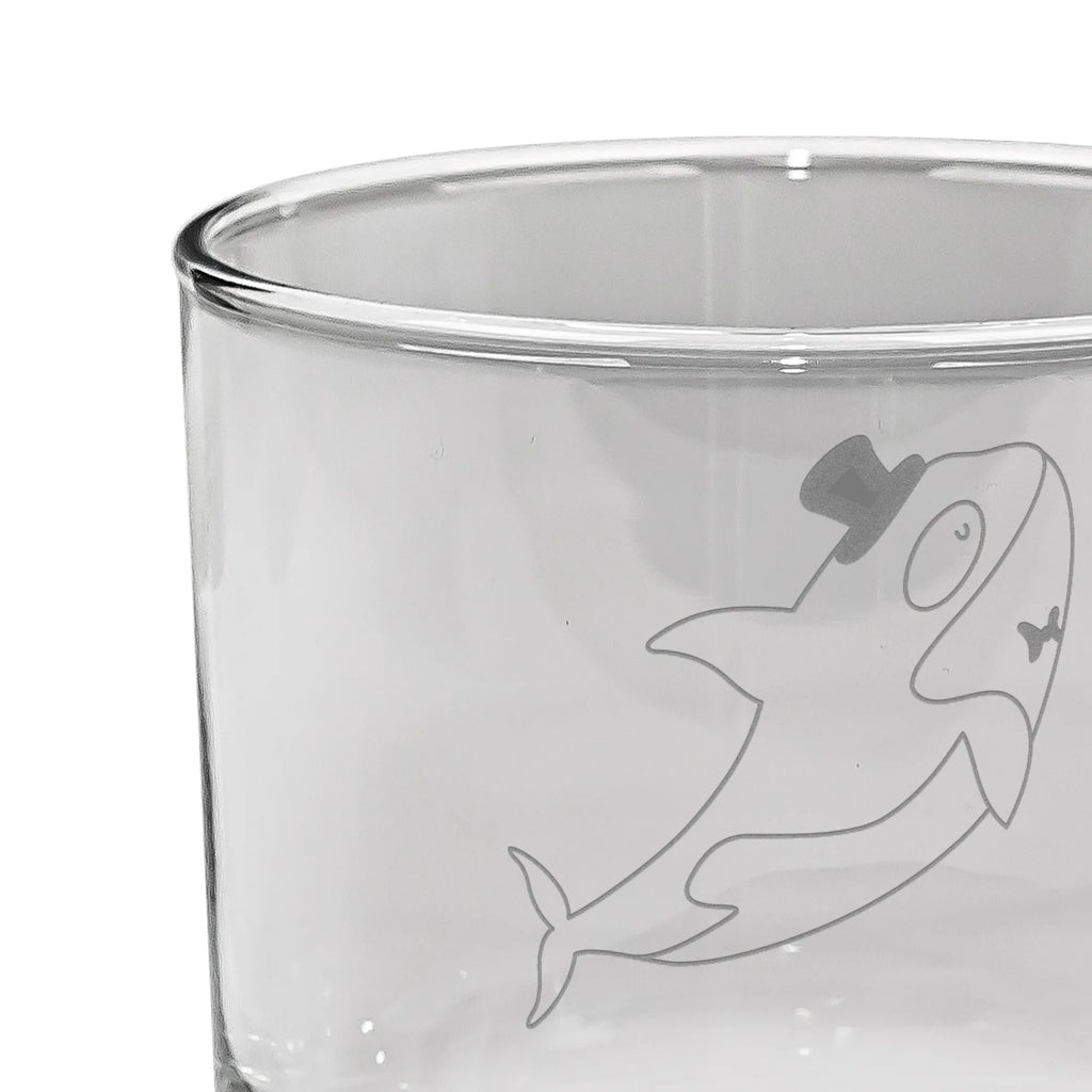 Spersonalizowana szklanka do whisky Orka cylinder Zwierzeta morskie, Morze, Wakacje
