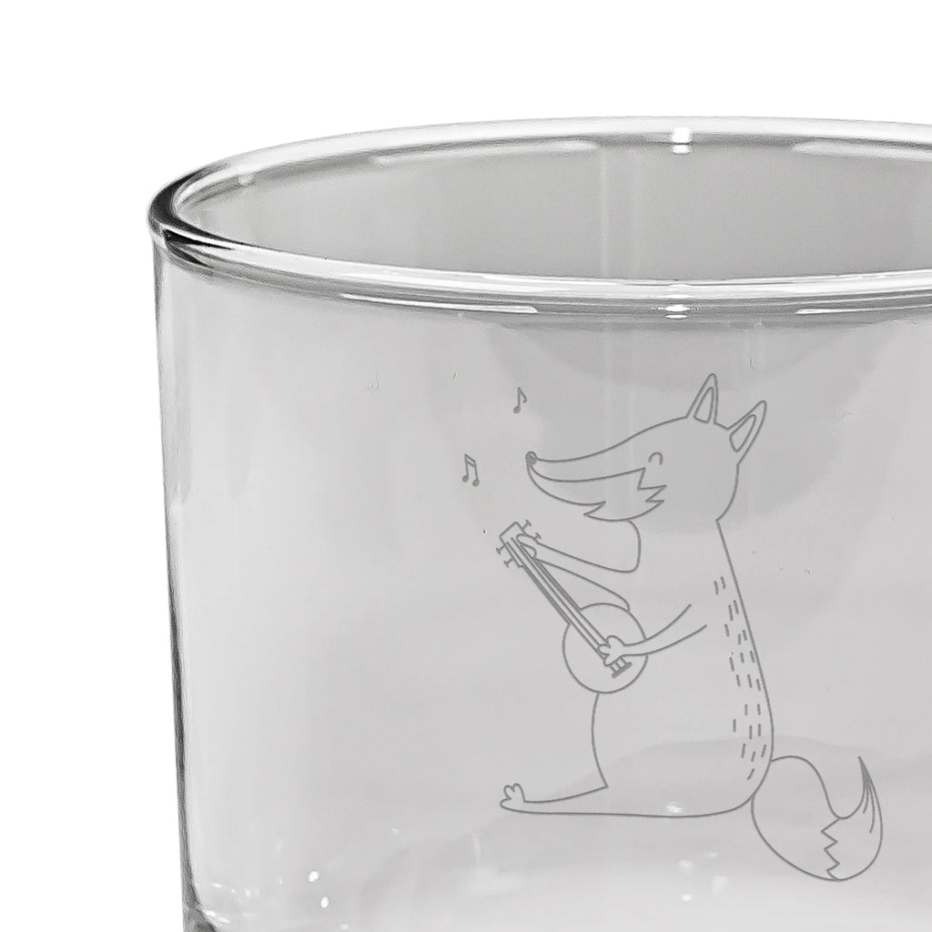 Spersonalizowana szklanka do whisky Lis gitara Lis