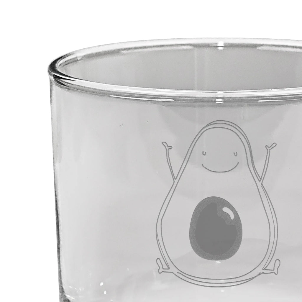 Spersonalizowana szklanka do whisky Awokado Szczęśliwy Awokado, Warzywa, Wegan, Zdrowy