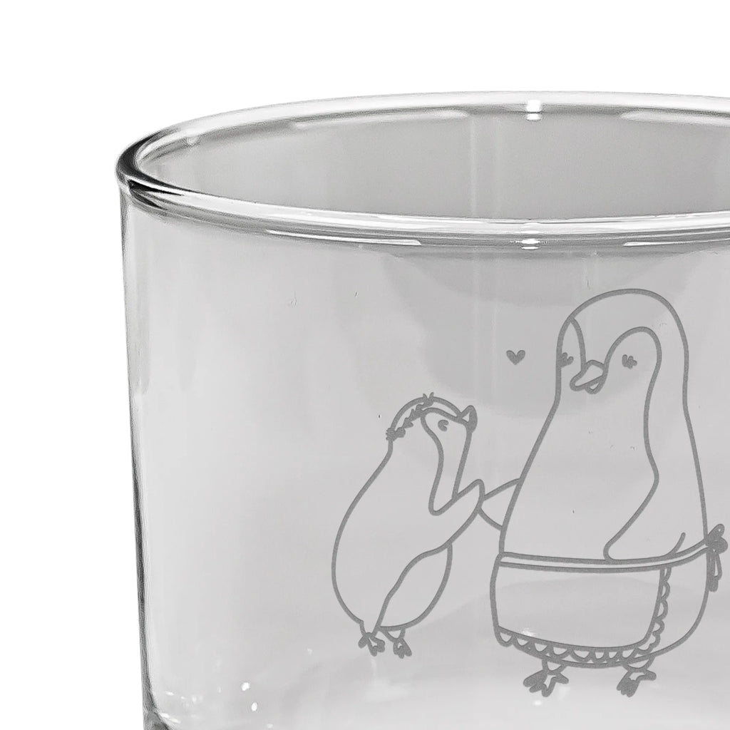 Personalized Whiskey Glass Penguin with child Family, Father's Day, Mother's Day, brother, sister, Mom, Dad, Mommy, Birthday, Gift, Mother, Mummy