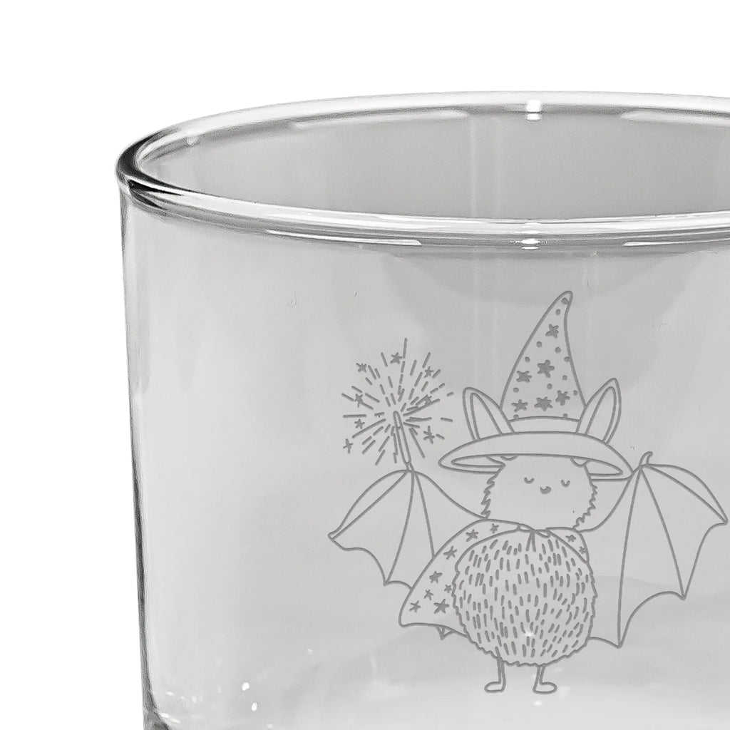 Spersonalizowana szklanka do whisky Nietoperz czarodziej Motywy zwierzęce, dobra energia, zabawne powiedzonka, zwierzęta