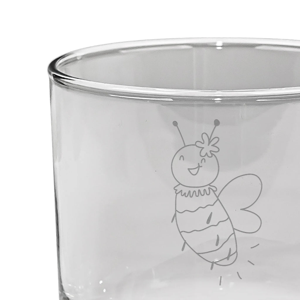 Personalisiertes Whiskey Glas Biene Blume Whiskeyglas mit Spruch, Whiskeylgas, Whiskey Glas mit Sprüchen, Whiskey Glas, Whiskey Glas mit Gravur, Biene, Wespe, Hummel