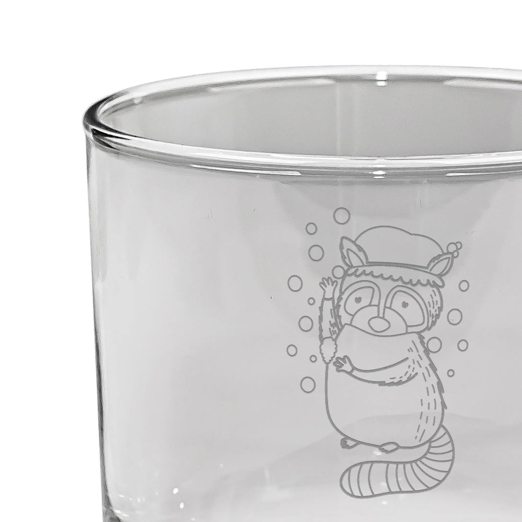 Personalized Whiskey Glass Raccoon small animals, cute, funny, cute animal motives, hand drawn, small world, funny sayings, good mood, happy, gifts, gift ideas, special gifts, animal lover, card, soap bubbles, wash, plan, daydreaming, raccoon