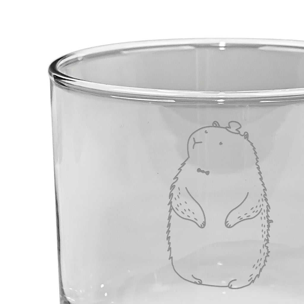 Personalized Whiskey Glass Groundhog small animals, cute, funny, cute animal motives, hand drawn, small world, funny sayings, good mood, happy, gifts, gift ideas, special gifts, animal lover, card, etiquette, respect, Groundhog, friendliness, cheerfulness, decency