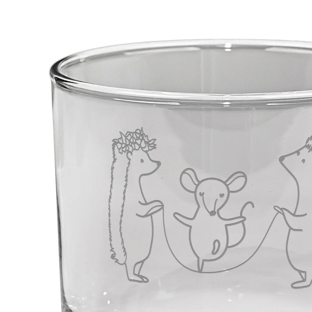 Personalized Whiskey Glass Hedgehog skipping small animals, cute, funny, cute animal motives, hand drawn, small world, funny sayings, good mood, happy, gifts, gift ideas, special gifts, animal lover, card, rope skipping, children, mouse, kindergarten, hedgehog