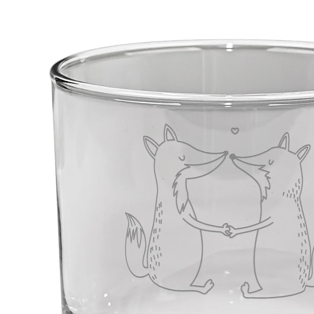 Spersonalizowana szklanka do whisky lisy miłość Lis