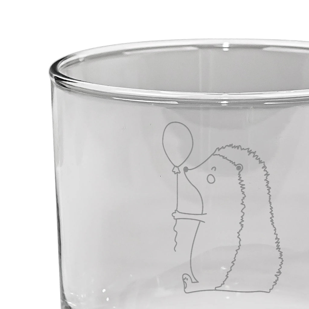 Personalized Whiskey Glass Hedgehog balloon small animals, cute, funny, cute animal motives, hand drawn, small world, funny sayings, good mood, happy, gifts, gift ideas, special gifts, animal lover, card, Birthday Child, Balloon, Happy Birthday, Birthday, hedgehog