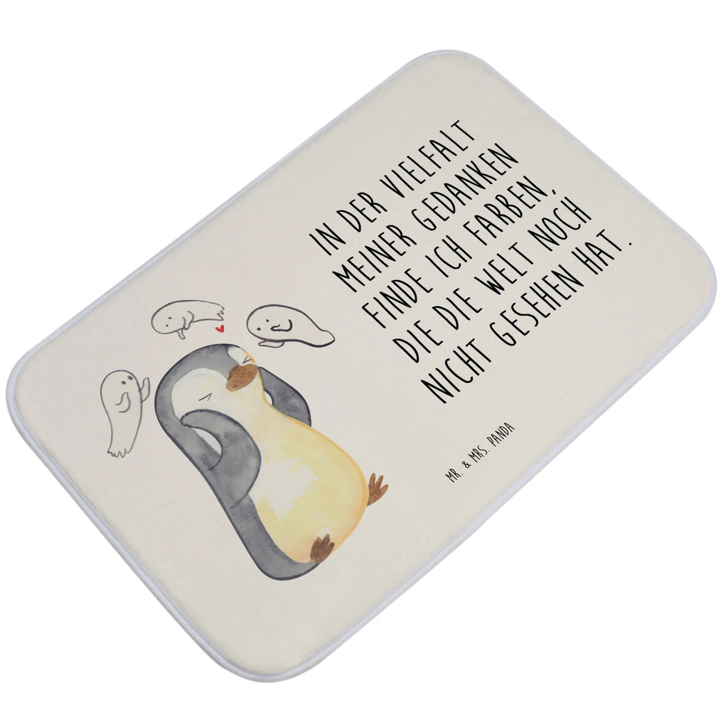 Bath mat Penguin Schizophrenia Bath rug, Shower mat, Bath mat, non-slip