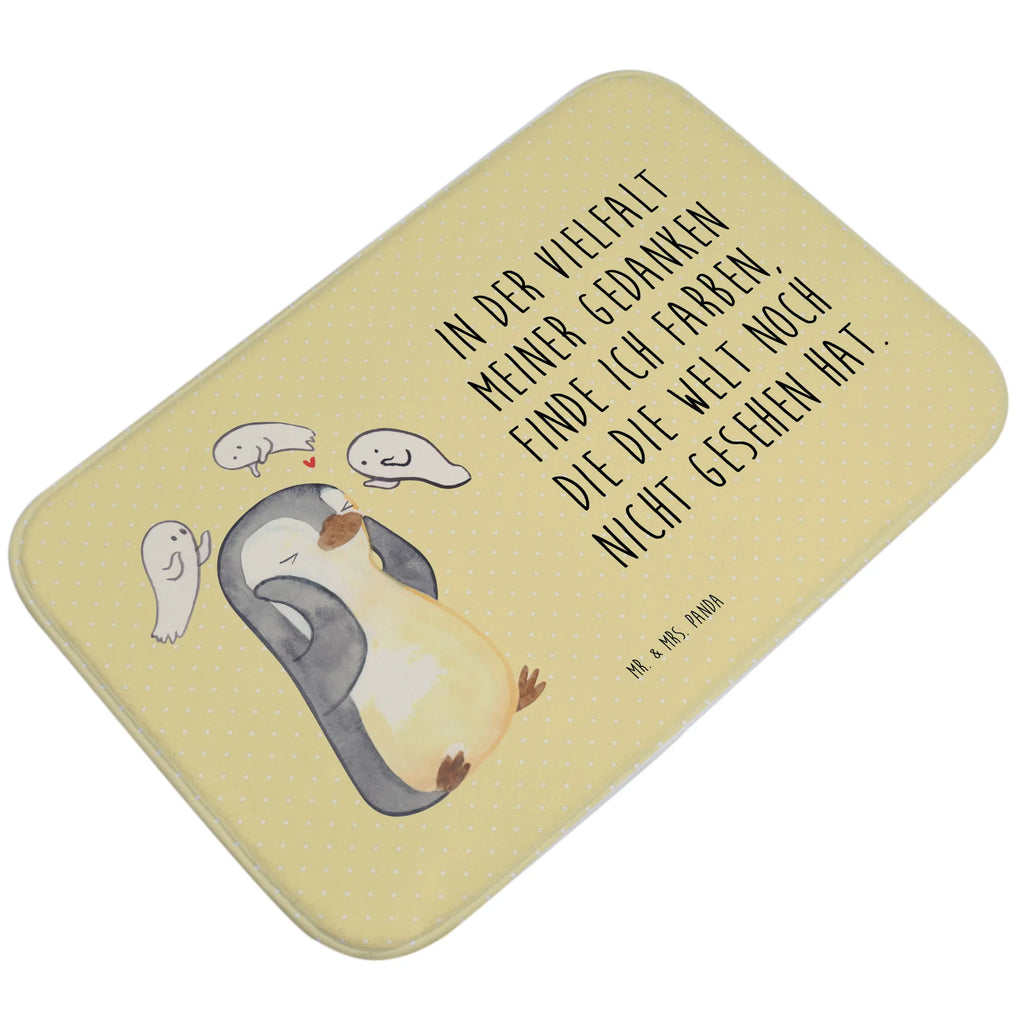 Bath mat Penguin Schizophrenia Bath rug, Shower mat, Bath mat, non-slip