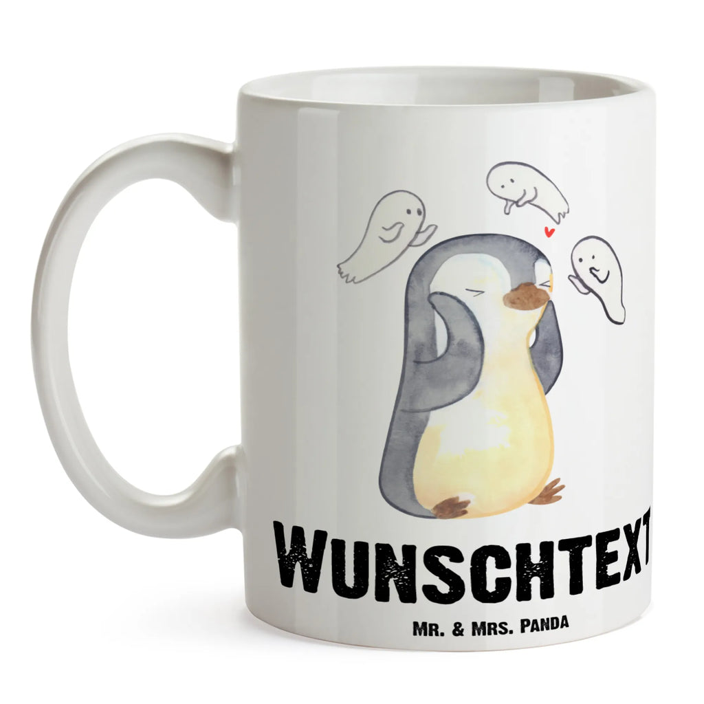 Personalisierte Tasse Pinguin Schizophrenie Drucken, Tasse, Personalisiert, Wunschname, Namen, Tasse mit Namen, Personalisierte Tasse, Namenstasse, psychische Erkrankung, mentale Gesundheit, schizophrene Psychose, Pinguin, Gefühlswelt, Schizophrenie, Psychose