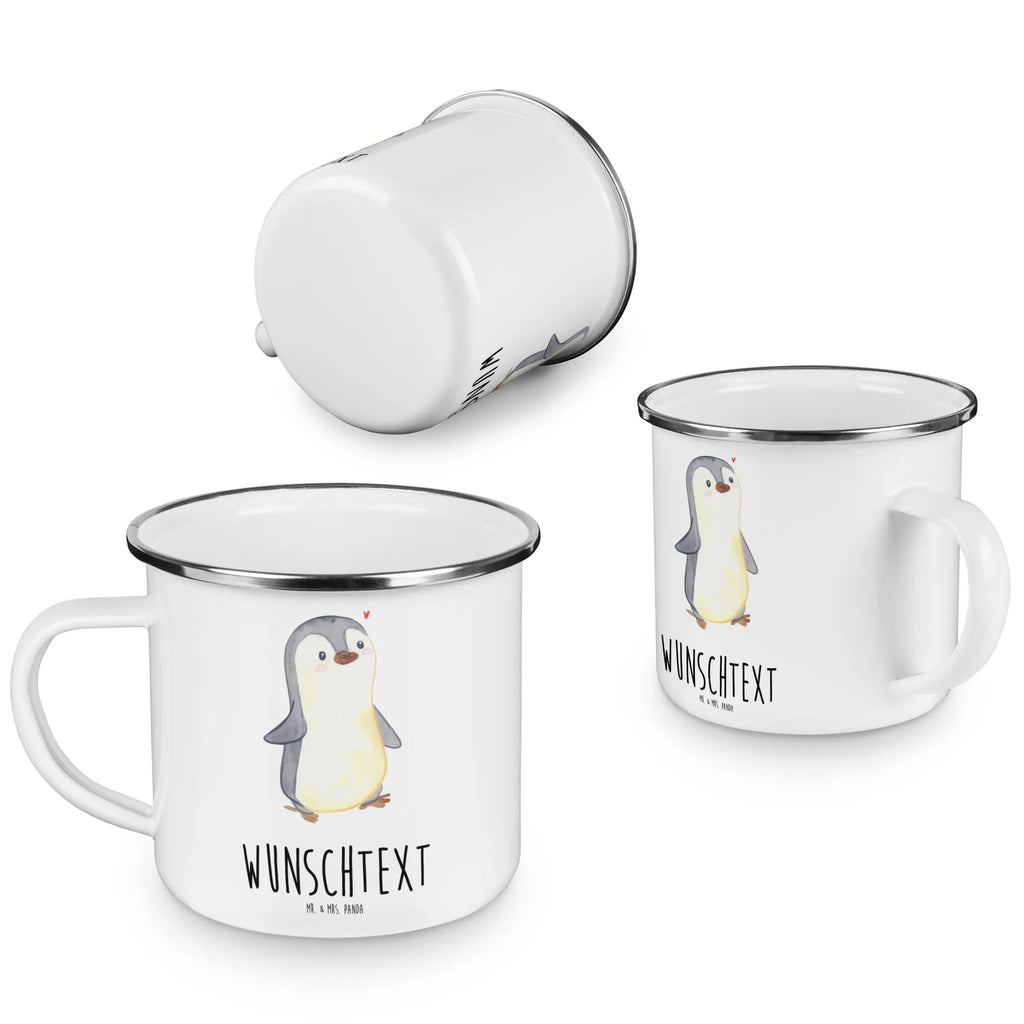 Personalisierte Emaille Tasse Pinguin Tourette tasse bedrucken, Emaille Tasse mit Namen, tassen bedrucken, personalisierte tassen, tasse selbst gestalten, Campingtasse personalisiert, Emaille Tasse personalisiert, personalisierte tasse, Campingtasse bedrucken, Campinggeschirr personalsisert, Namenstasse, tasse mit namen, Tourette, Ticstörung, Tics, Tourette Syndrom, neuro-psychiatrische Erkrankung
