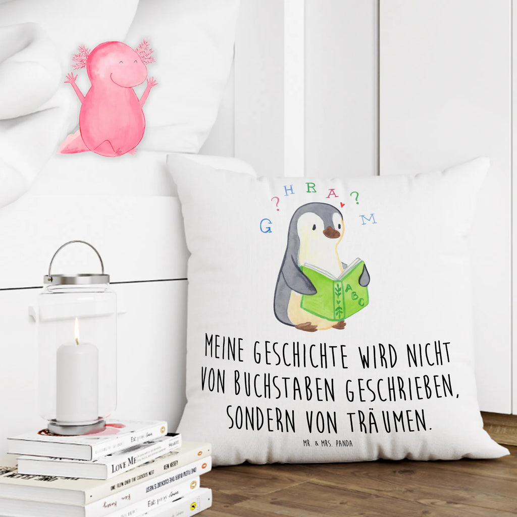 Cushion Penguin Dyslexia Kopfkissen, Motivkissen, Sofakissen, Kissenbezug 40x40, Kissen 40x40 Waschbar, Kissenhülle 40x40, sitzkissen, Kissen, Dekokissen, Sofakissen 40x40, Kissenhülle, Kissenbezüge, Dekokissen Sofa, Kissen 40x40, sofakissen, Kopfkissen 40x40, Zierkissen, Dekokissen 40x40, Couchkissen, Rechtschreibstörung, Legasthenie, Lese-Rechtschreibstörung, Pinguin