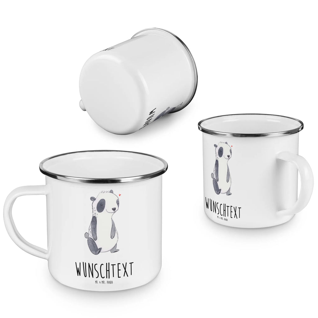 Personalisierte Emaille Tasse Panda Muskelatrophie Campingtasse personalisiert, Campingtasse bedrucken, tassen bedrucken, personalisierte tassen, Emaille Tasse mit Namen, personalisierte tasse, Namenstasse, tasse mit namen, tasse selbst gestalten, Emaille Tasse personalisiert, Campinggeschirr personalsisert, tasse bedrucken, Spinale Muskelatrohie, Muskelschwund, SMA, Muskelatrophie, Atrophie, Panda