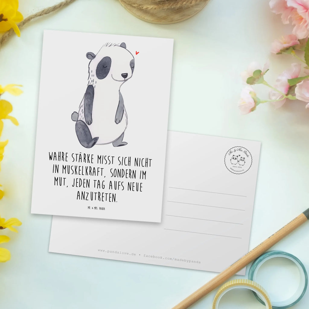 Postcard Panda muscle atrophy card, invitation card, paper, gift, postcards, letter, gift card, Postcard, invitation