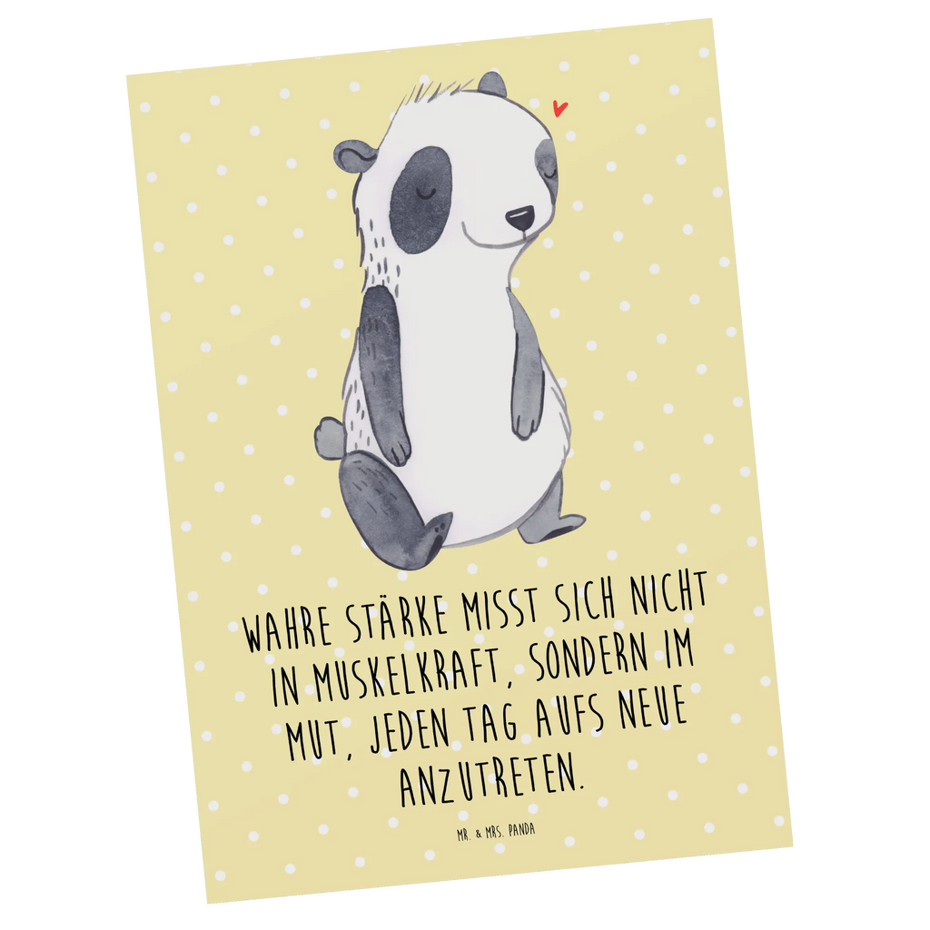 Postcard Panda muscle atrophy card, invitation card, paper, gift, postcards, letter, gift card, Postcard, invitation
