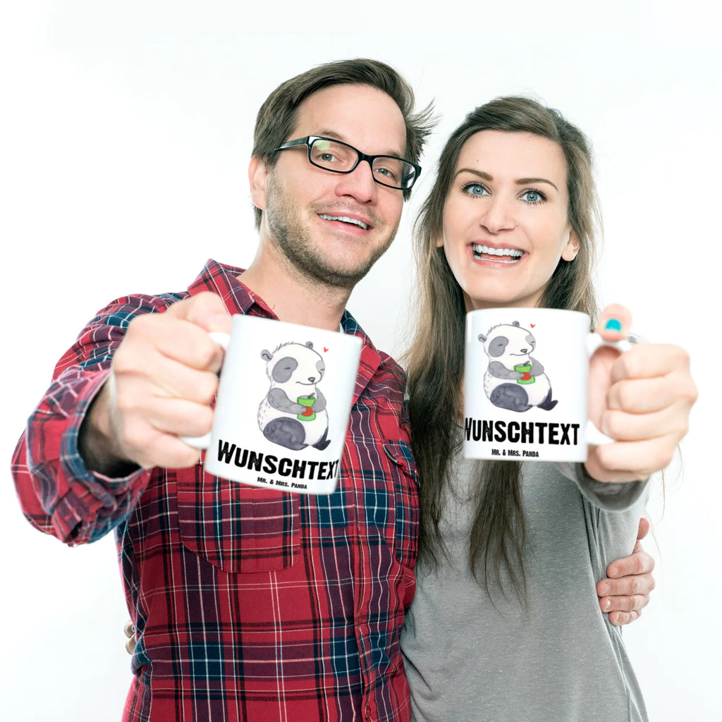 Personalised cup Panda Depression Personalisiert, Drucken, Namen, Namenstasse, Tasse mit Namen, Wunschname, Tasse, Personalisierte Tasse, Stimmungstief, depressiv, Antriebslosigkeit, affektiven Störung, Panda, Depression