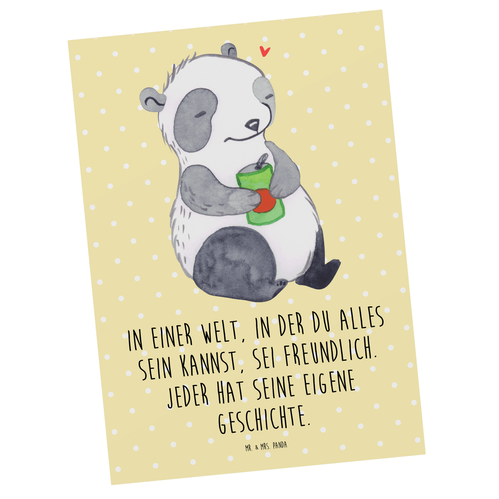 Postkarte Panda Depression Postkarte, Karte, Geschenkkarte, Grußkarte, Einladung, Ansichtskarte, Geburtstagskarte, Einladungskarte, Dankeskarte, Depression, affektiven Störung, depressiv, Panda, Stimmungstief, Antriebslosigkeit