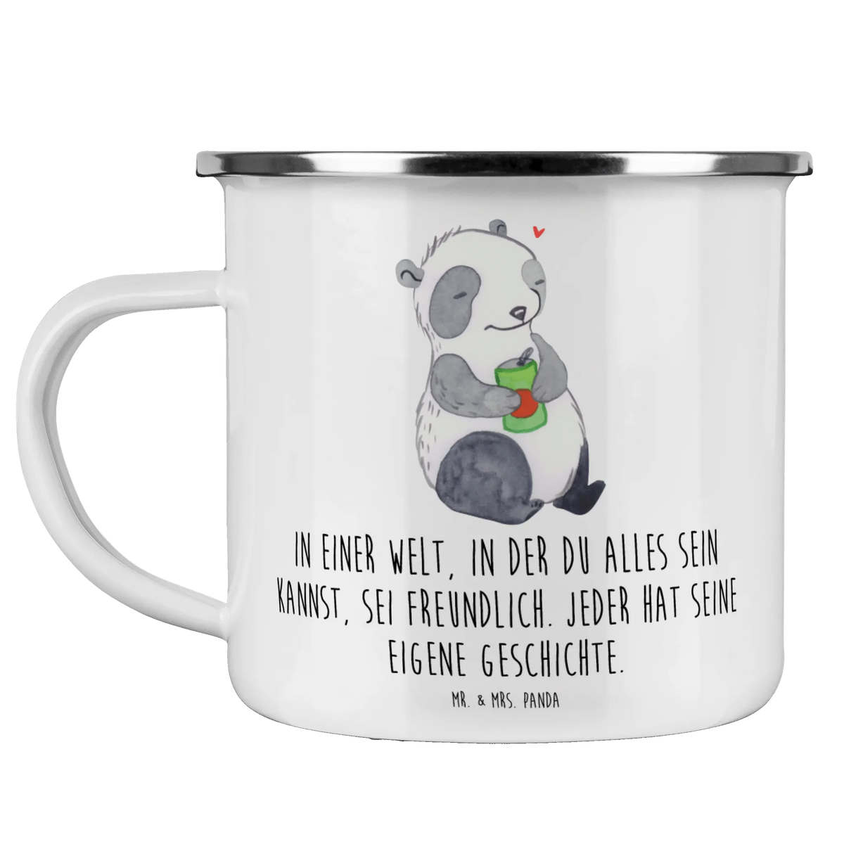 Enamel camping mug Panda Depression adventure mug, metal cup, hiking mug, backpacking mug, enamel drinking mug, camp coffee mug, enamel camping cup, camping mug, camper mug, camping metal cup, stainless steel drinking cup, travel mug, campfire mug, steel mug for camping, metal camping mug, outdoor cup, tin coffee cup, enamel mug, lightweight camping mug, bushcraft mug