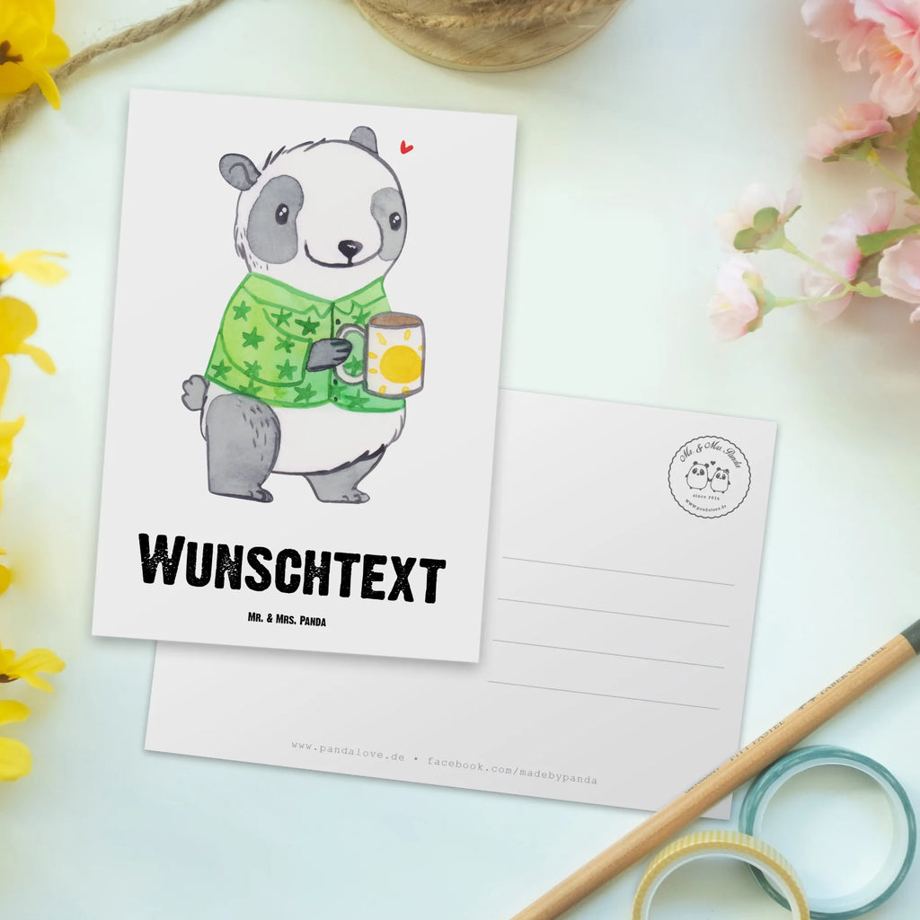 Personalised postcard Panda Burnout Karte mit Wunschtext, Karte mit Namen, Einladung mit Namen, Postkarte mit Namen, Ansichtskarte mit Wunschtext, Ansichtskarte mit Namen, Postkarte mit Wunschtext, Postkarte bedrucken, Geschenkkarte mit Wunschtext, Postkarte personalisierbar, Grußkarte mit Wunschtext, Einladung mit Wunschtext, Geschenkkarte mit Namen, Grußkarte mit Namen, Panda, Überlastung, Burnout, Erschöpfung
