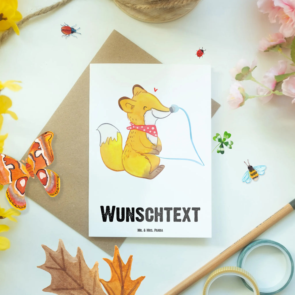 Personalised greetings card Fox gastric tube Personalisierte Karte, Grußkarten personalisiert, Personalisierte Einladungskarte, Grußkarte selbst gestalten, Grußkarte selber drucken, Personalisierte Hochzeitskarte, Personalisiertere Klappkarte, Personalisierte Geburtstagskarte, Personalisierte Grußkarte, Grußkarte als Geldgeschenk, Grußkarte mit Namen, Grußkarte mit persönlichen Nachrichten, Personalisierte Glückwunschkarte, Fuchs, Schluckstörungen, Magensonde