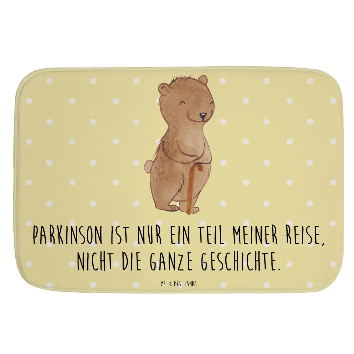 Bath mat Bear Parkinson Bath rug, Bath mat, non-slip, Shower mat
