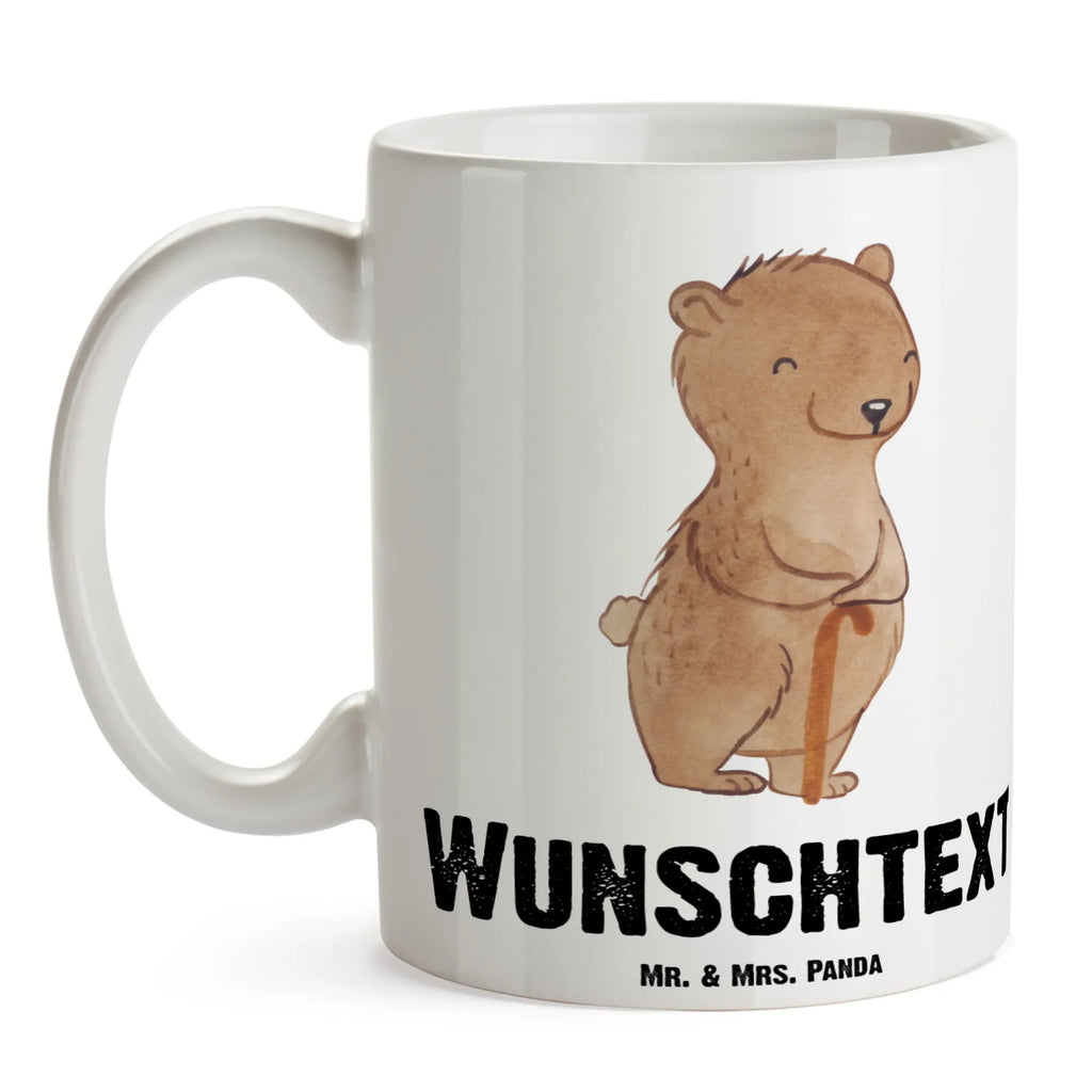 Personalisierte Tasse Bär Parkinson Tasse, Namenstasse, Personalisiert, Tasse mit Namen, Drucken, Wunschname, Personalisierte Tasse, Namen, Morbus Parkinson, Bär, Parkinson, neurodegenerative Erkrankung