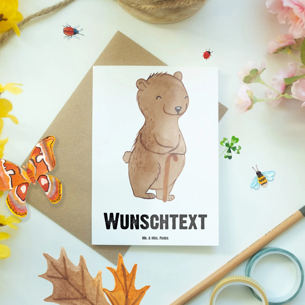 Spersonalizowana kartka z życzeniami niedźwiedź choroba Parkinsona Personalisierte Glückwunschkarte, Personalisiertere Klappkarte, Grußkarte mit Namen, Grußkarte selbst gestalten, Personalisierte Grußkarte, Personalisierte Geburtstagskarte, Grußkarte selber drucken, Personalisierte Karte, Personalisierte Hochzeitskarte, Grußkarte mit persönlichen Nachrichten, Grußkarten personalisiert, Personalisierte Einladungskarte, Grußkarte als Geldgeschenk, Morbus Parkinson, neurodegenerative Erkrankung, Parkinson, Bär