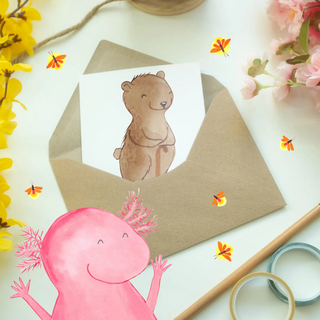 Spersonalizowana kartka z życzeniami niedźwiedź choroba Parkinsona Personalisierte Glückwunschkarte, Personalisiertere Klappkarte, Grußkarte mit Namen, Grußkarte selbst gestalten, Personalisierte Grußkarte, Personalisierte Geburtstagskarte, Grußkarte selber drucken, Personalisierte Karte, Personalisierte Hochzeitskarte, Grußkarte mit persönlichen Nachrichten, Grußkarten personalisiert, Personalisierte Einladungskarte, Grußkarte als Geldgeschenk, Morbus Parkinson, neurodegenerative Erkrankung, Parkinson, Bär