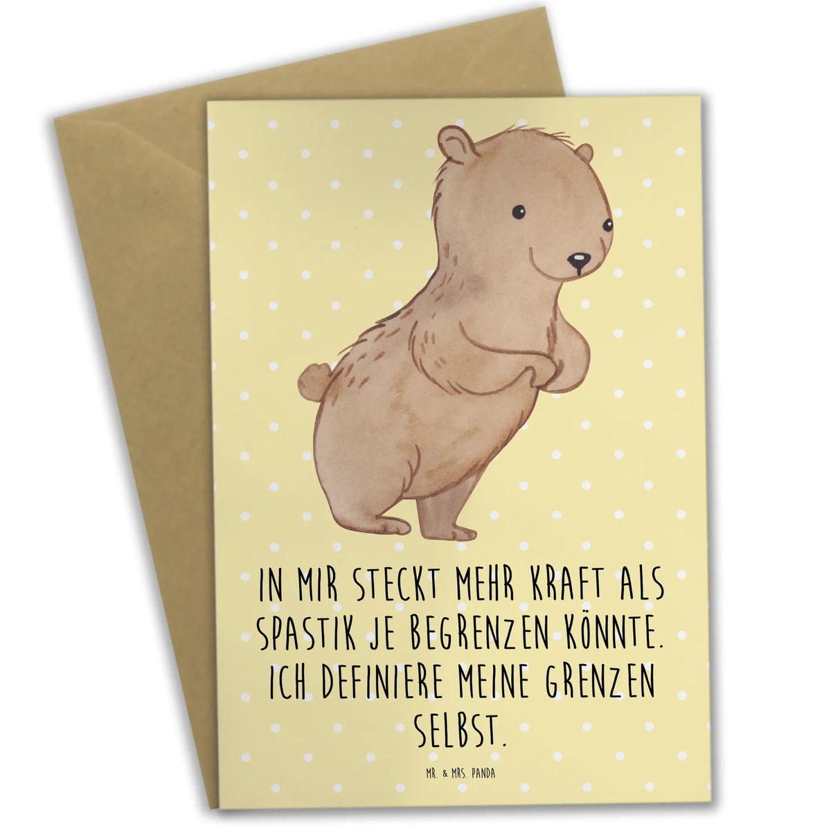 Grußkarte Bär Spastik dankeskarten, Motivkarte, genesungskarte, firmungskarte, Klappkarte, osterkarten, jubiläumskarte, osterkarte, abiturkarte, Grußkarte, hochzeitskarten, Grußkarten, kommunionskarte, vatertagskarte, einladungskarten, neujahrskarte, Beileidskarte, glückwunschkarten, valentinstagskarte, Glückwunschkarte, spruchkarte, weihnachtskarten, babykarte, Bär, Spasmus, Spastizität, Spastik