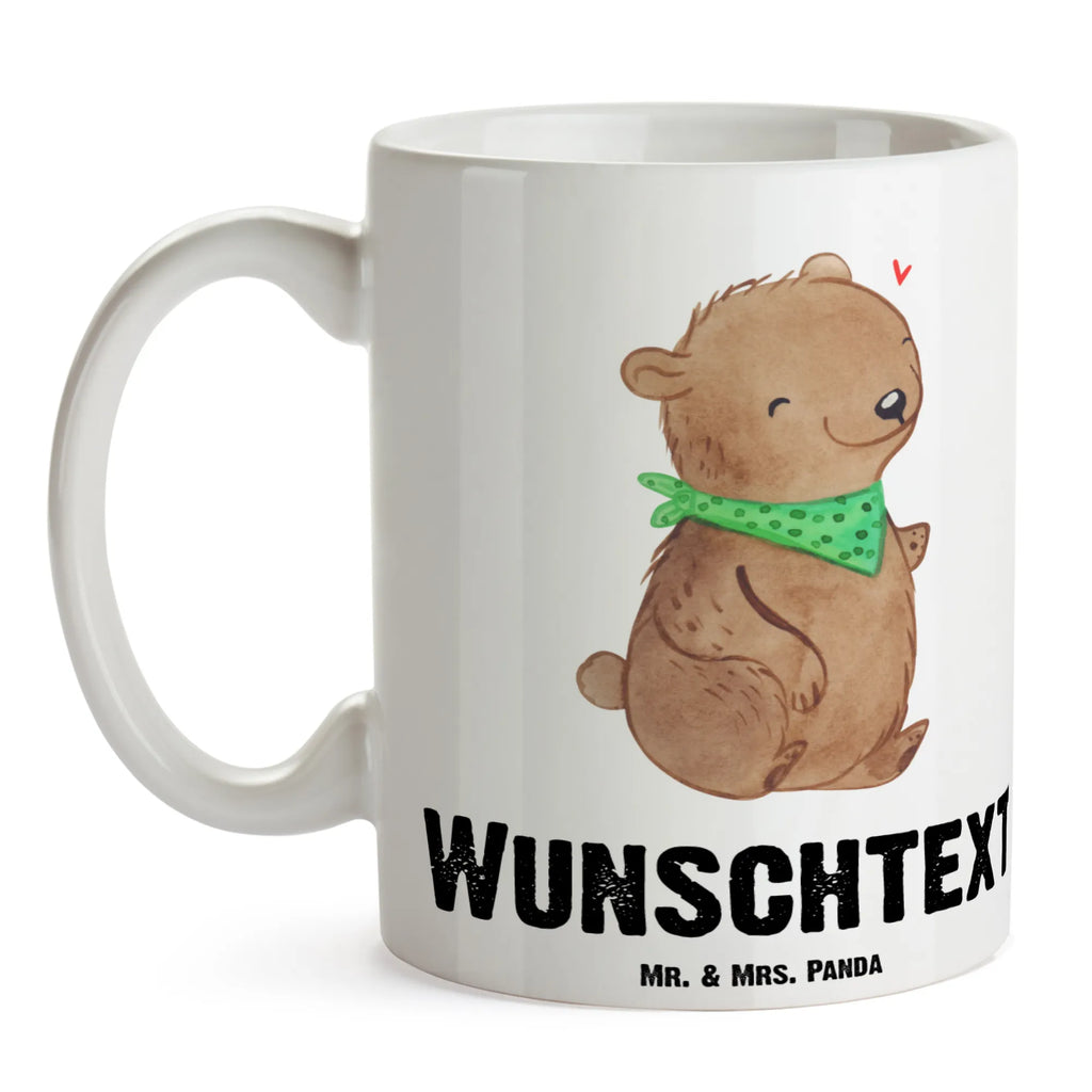 Personalisierte Tasse Bär Dysmelie Drucken, Tasse, Namenstasse, Namen, Tasse mit Namen, Personalisierte Tasse, Personalisiert, Wunschname, Bär, Dysmelie