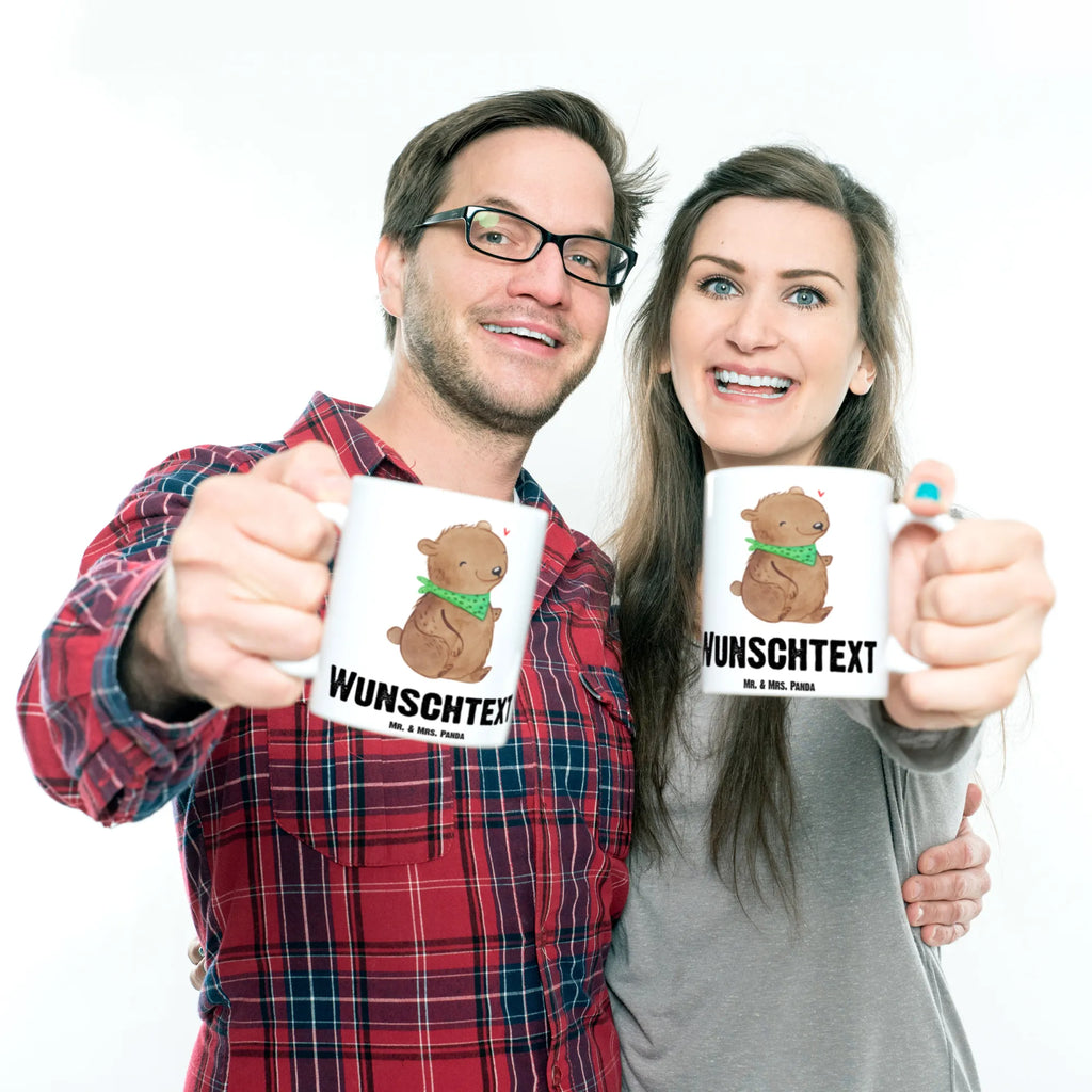 Personalisierte Tasse Bär Dysmelie Drucken, Tasse, Namenstasse, Namen, Tasse mit Namen, Personalisierte Tasse, Personalisiert, Wunschname, Bär, Dysmelie
