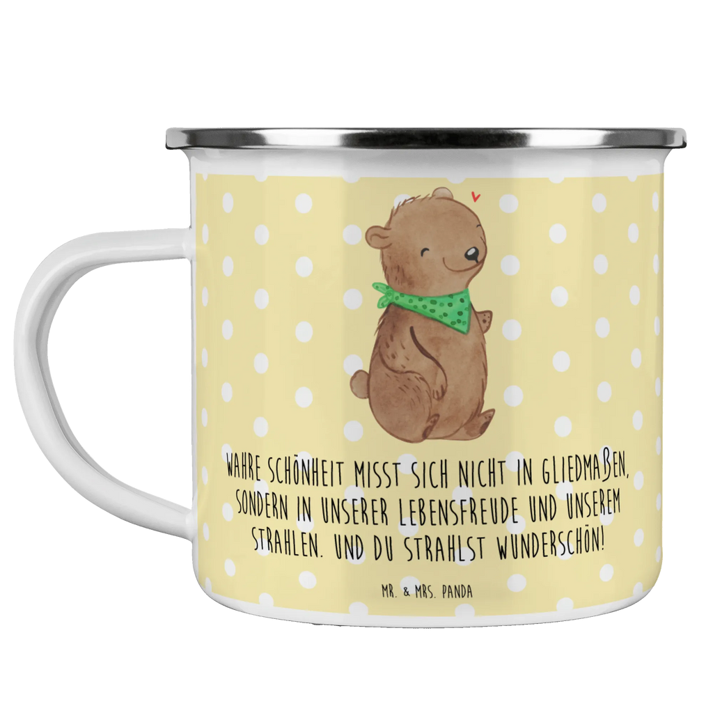 Kempingowy kubek emaliowany Niedźwiedź dysmelia Emaille Becher, emaillebecher, Teebecher, becher emaille, Reisebecher, reisetasse, blechbecher, Blechtasse, Becher, Metalltasse, wandertasse, Trinkbecher, Campingtasse, Pott, Tasse Emaille, Tasse, Kaffeetasse, Emailletasse, Emaille Tasse, Campingbecher, Teetasse, metallbecher, Kaffeebecher, wanderbecher, Bär, Dysmelie