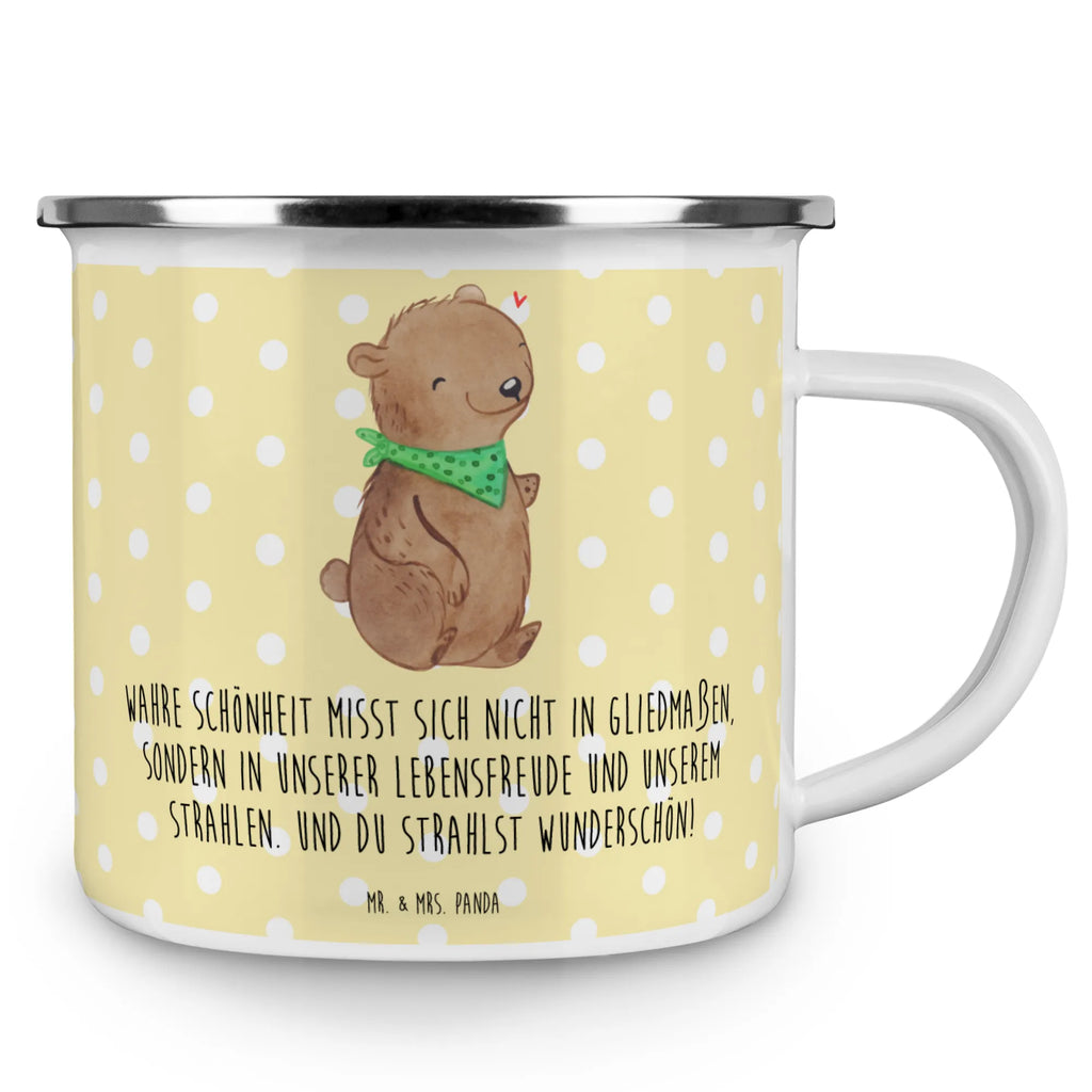 Kempingowy kubek emaliowany Niedźwiedź dysmelia Emaille Becher, emaillebecher, Teebecher, becher emaille, Reisebecher, reisetasse, blechbecher, Blechtasse, Becher, Metalltasse, wandertasse, Trinkbecher, Campingtasse, Pott, Tasse Emaille, Tasse, Kaffeetasse, Emailletasse, Emaille Tasse, Campingbecher, Teetasse, metallbecher, Kaffeebecher, wanderbecher, Bär, Dysmelie