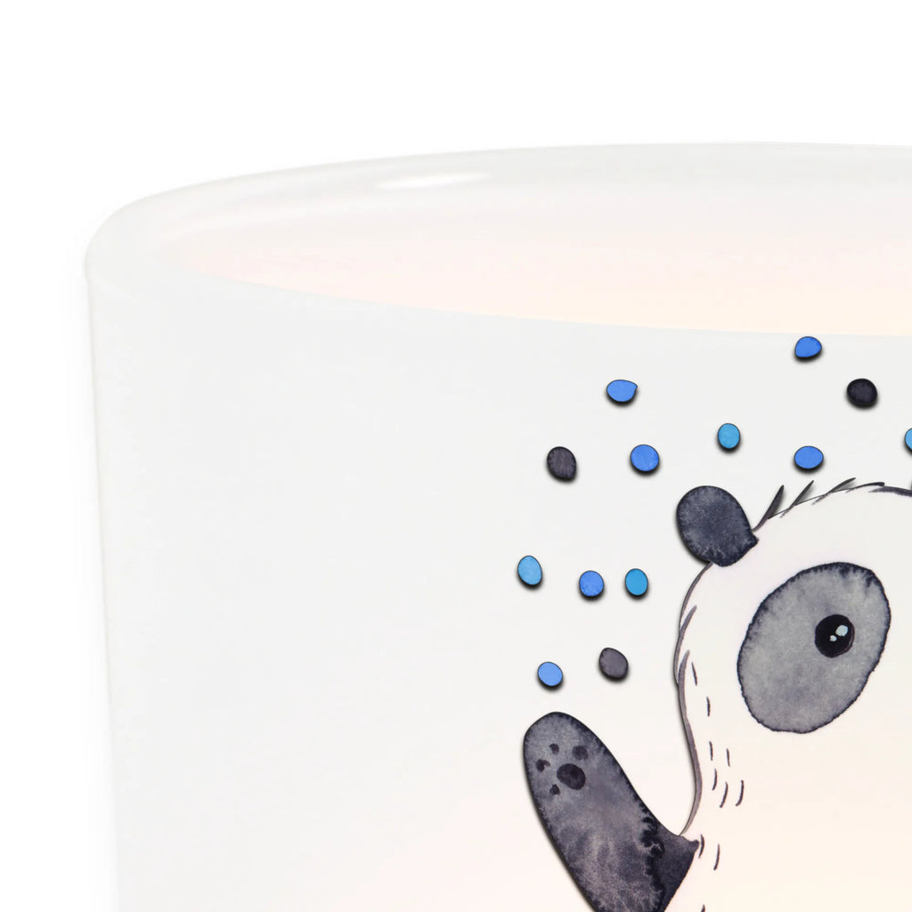 Lantern Panda Bipolar glass tealight, Wind light, tealight holder