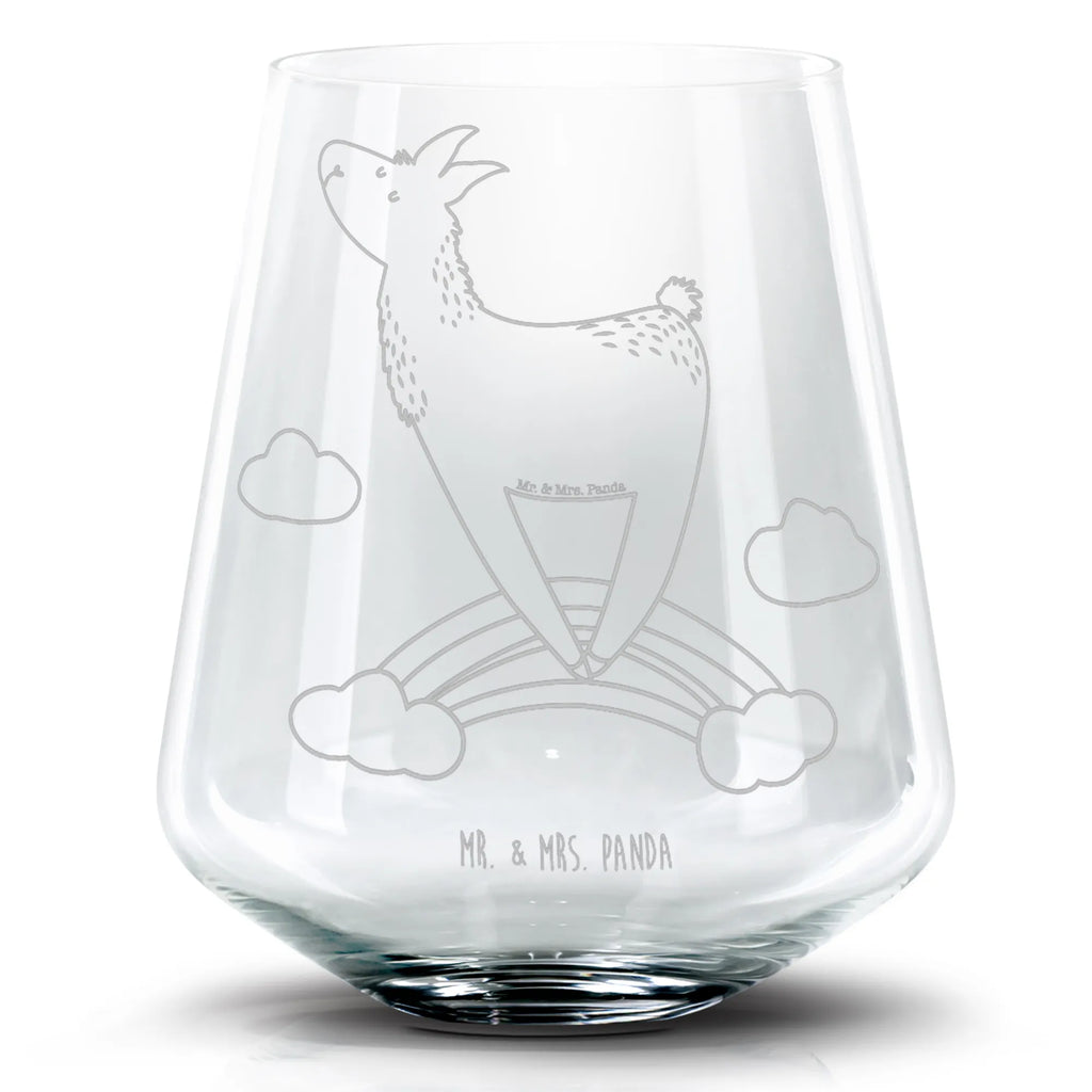 Szklanka koktajlowa lama tęcza Lama, Alpaka