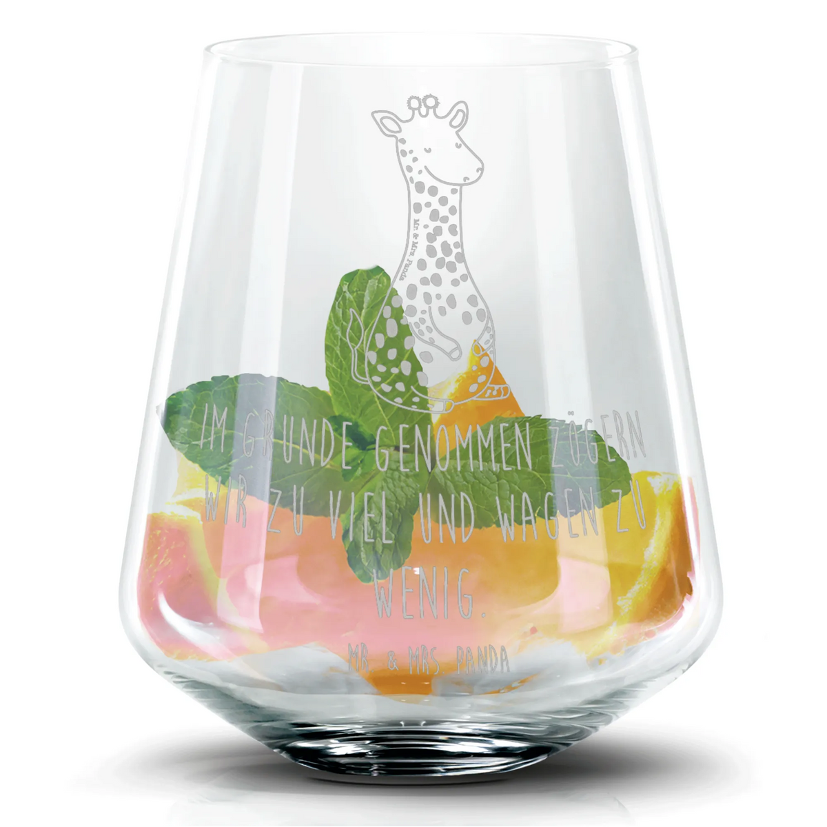 Cocktail Glass giraffe Satisfied Gin Tonic Glas, Martiniglas, Martini Glas, Highball Glas, Cocktailglas, Collins Glas, Gin Glas, Margarita Glas, Old-Fashioned Glas, Daiquiri Glas, Trinkglas, Longdrinkglas, Caipirinha Glas, Whiskey Tumbler, getränkeglas, Tumbler, Whiskyglas, Rocks Glas, Hugo Glas, Cocktail Glas, Aperol Glas, Mojito Glas, Wildtiere, Afrika, Glück, Giraffe, Zufrieden, Abenteuer