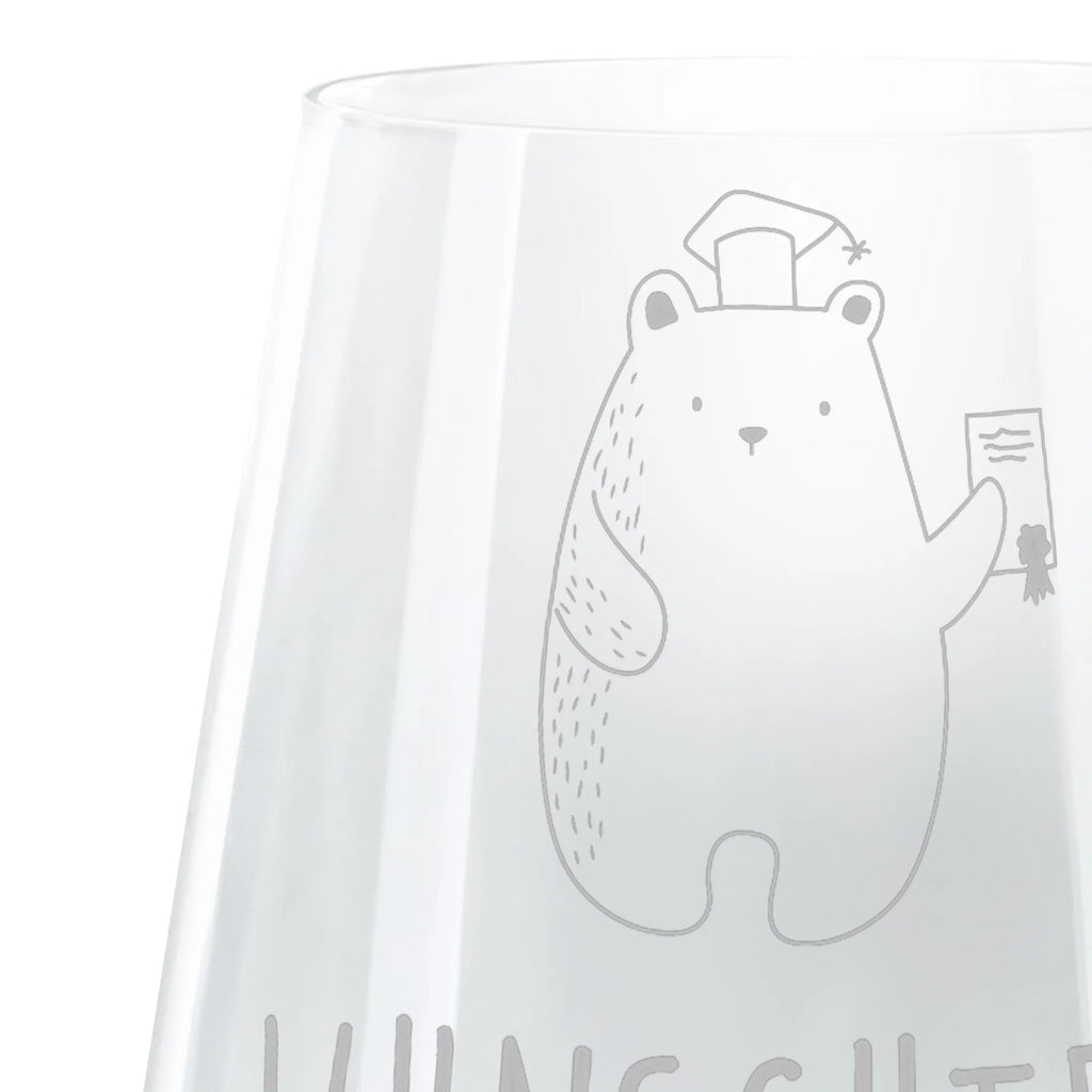 Personalizowany kieliszek koktajlowy Niedźwiedź Egzamin Niedźwiedź, Miś, Pluszowy miś