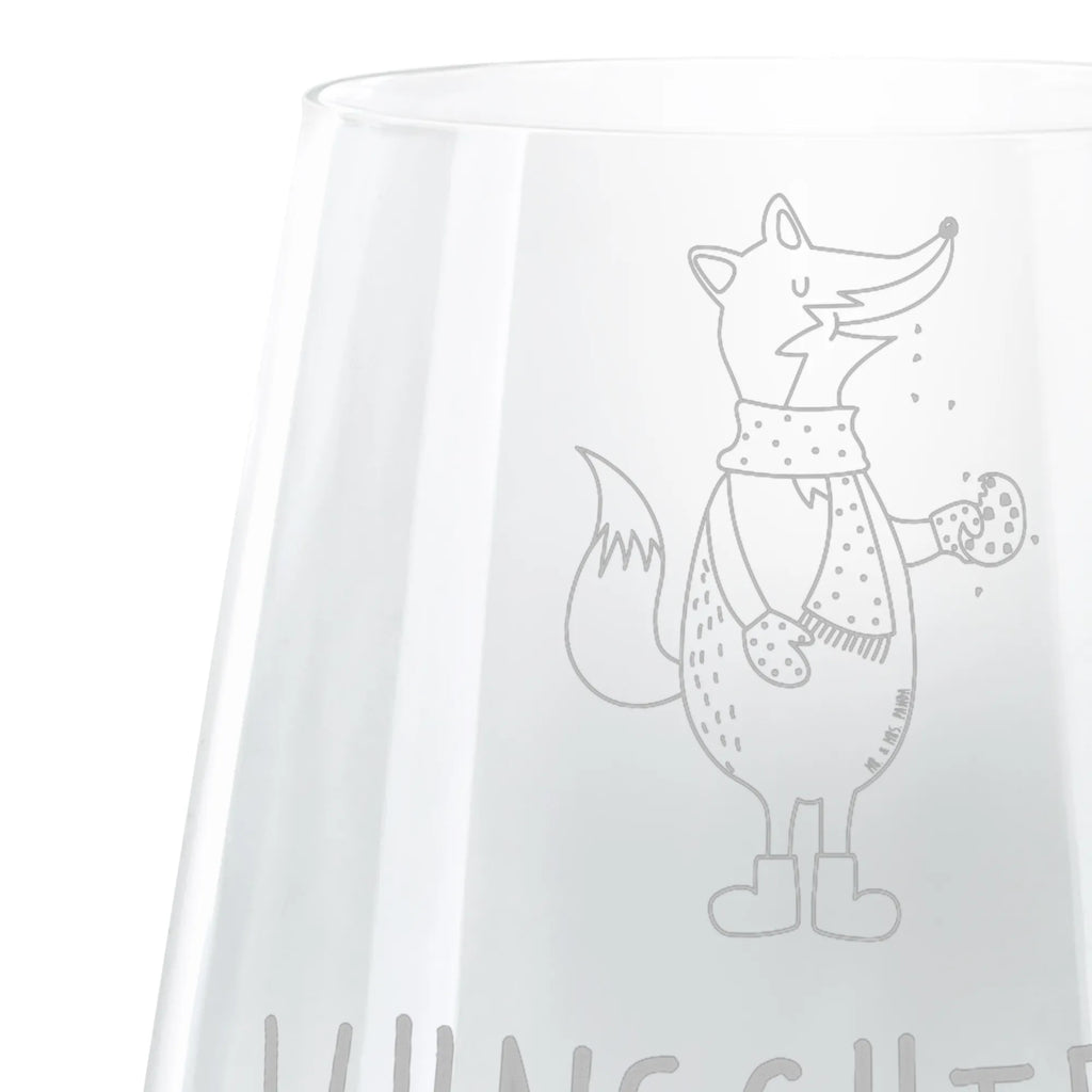 Personalizowany kieliszek koktajlowy lis ciasteczko Lis