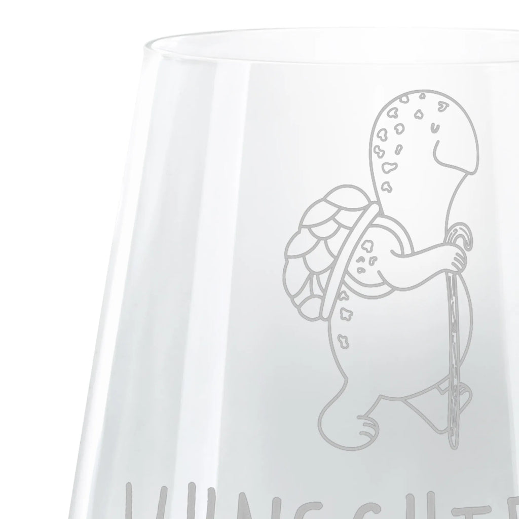 Personalizowany kieliszek koktajlowy żółw Wędrowiec Skałka