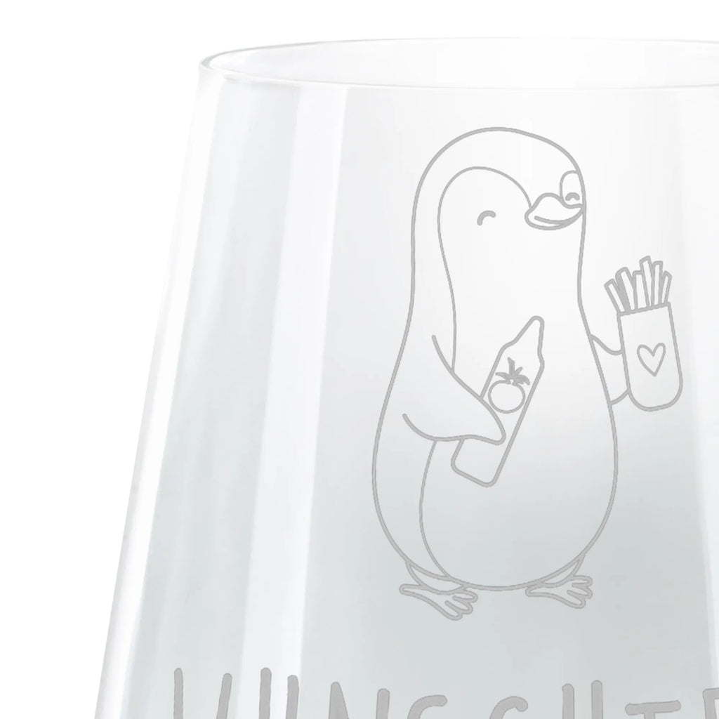 Personalizowany kieliszek koktajlowy pingwin frytki Miłość, partner, przyjaciel, przyjaciółka, mąż, żona, wesele, zaręczyny, prośba o rękę, prezent miłosny, rocznica, dzień ślubu