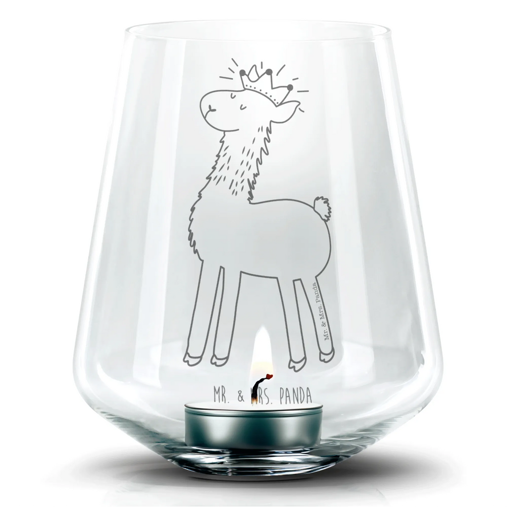 Gravur Teelicht Lama König Teelicht, Romatisches Windlicht, Teelichthalter, Gravur Windlicht, Windlicht aus Glas, Lama, Alpaka, Abi, Abitur, Vorgesetzter, Königin, Mama, Kollegin, König, Chef, Papa, Büro Kollege, Lamas, Freundin
