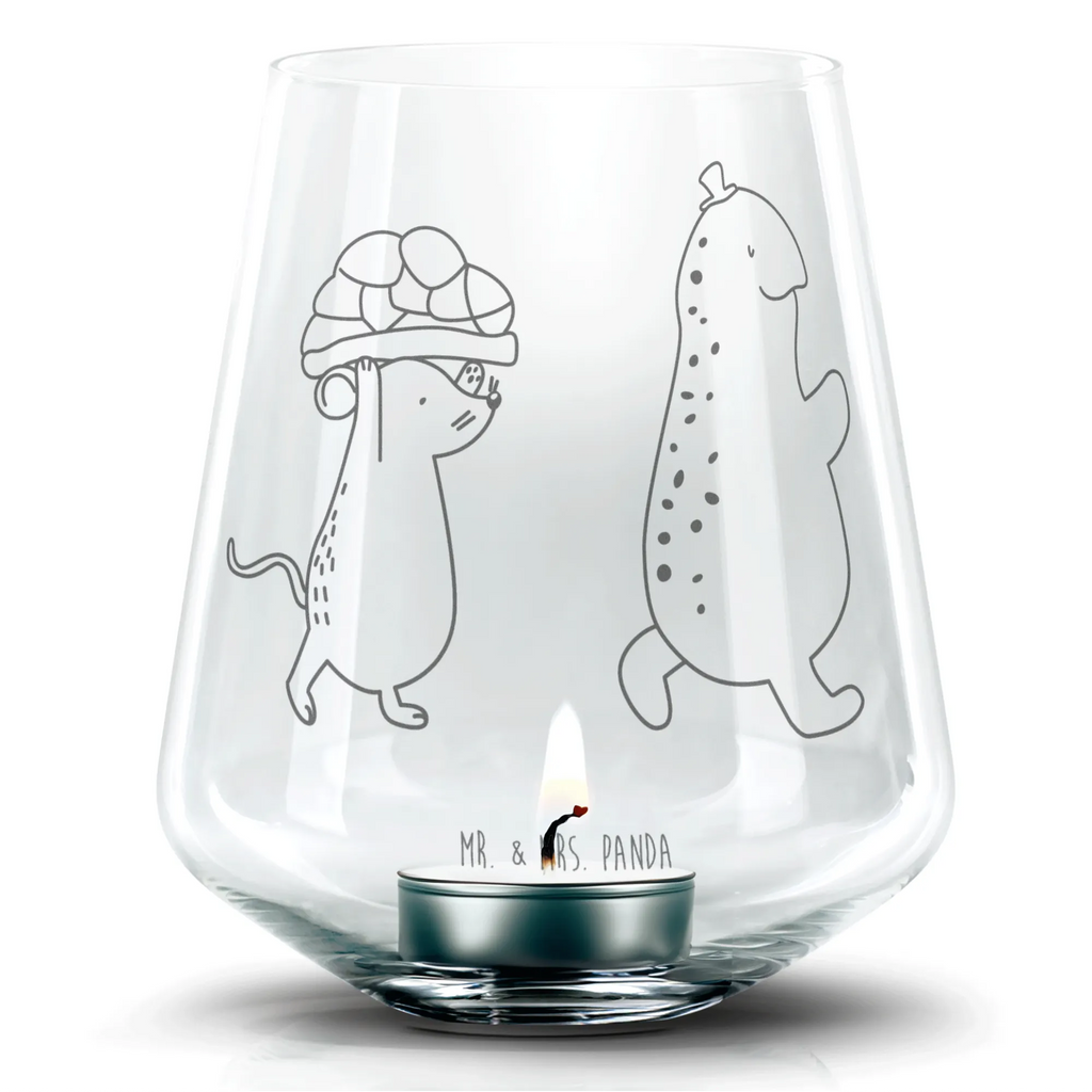 Gravur Teelicht Schildkröte Maus Teelicht, Gravur Windlicht, Windlicht aus Glas, Teelichthalter, Romatisches Windlicht, Schildkröte, Freundinnen, beste Freunde, Maus, Freunde, beste Freundinnen