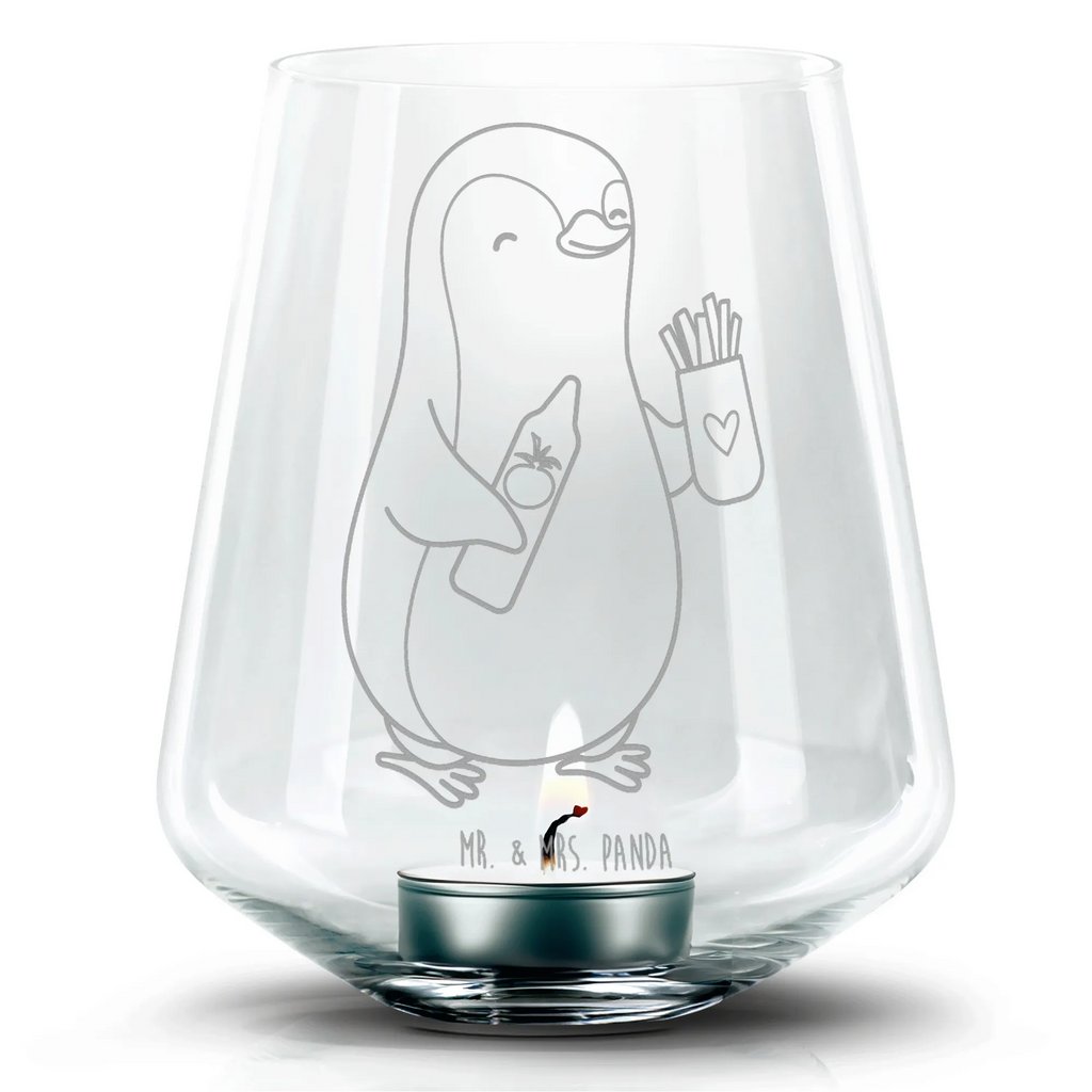 Graviertes Windlicht Pinguin Pommes Romatisches Windlicht, Teelichthalter, Gravur Windlicht, Teelicht, Windlicht aus Glas, Liebe, Partner, Freund, Freundin, Ehemann, Ehefrau, Heiraten, Verlobung, Heiratsantrag, Liebesgeschenk, Jahrestag, Hocheitstag, Valentinstag, für Ehemann, Mitbringsel, Geschenk für Freundin, für Männer, Geschenk für Partner, Hochzeitstag, Liebesbeweis, Geschenk für Frauen