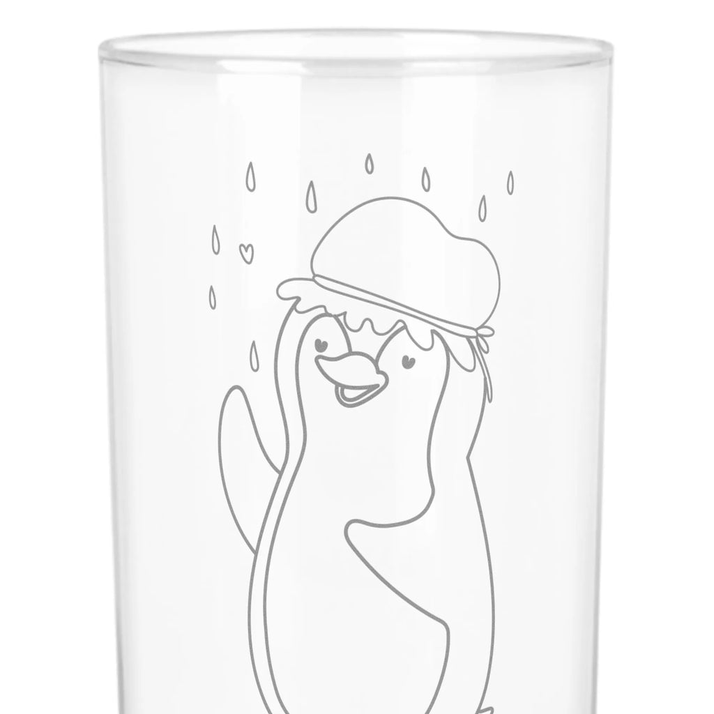 Water Glass Penguin have a shower Penguin, North Pole, Winter, Penguins, shower, new start, life motto, being happy, penguins, motivation, new beginning