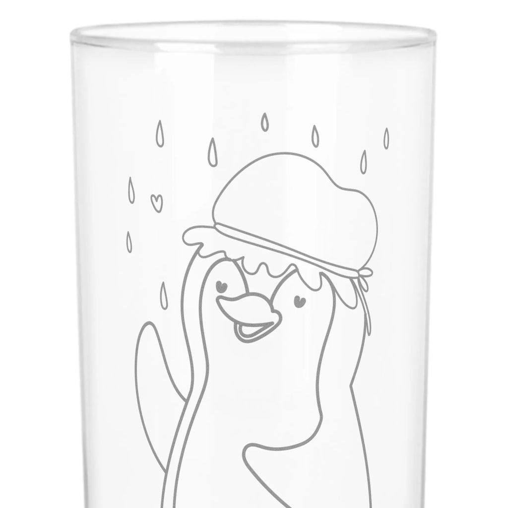 Water Glass Penguin have a shower Penguin, North Pole, Winter, Penguins, shower, new start, life motto, being happy, penguins, motivation, new beginning