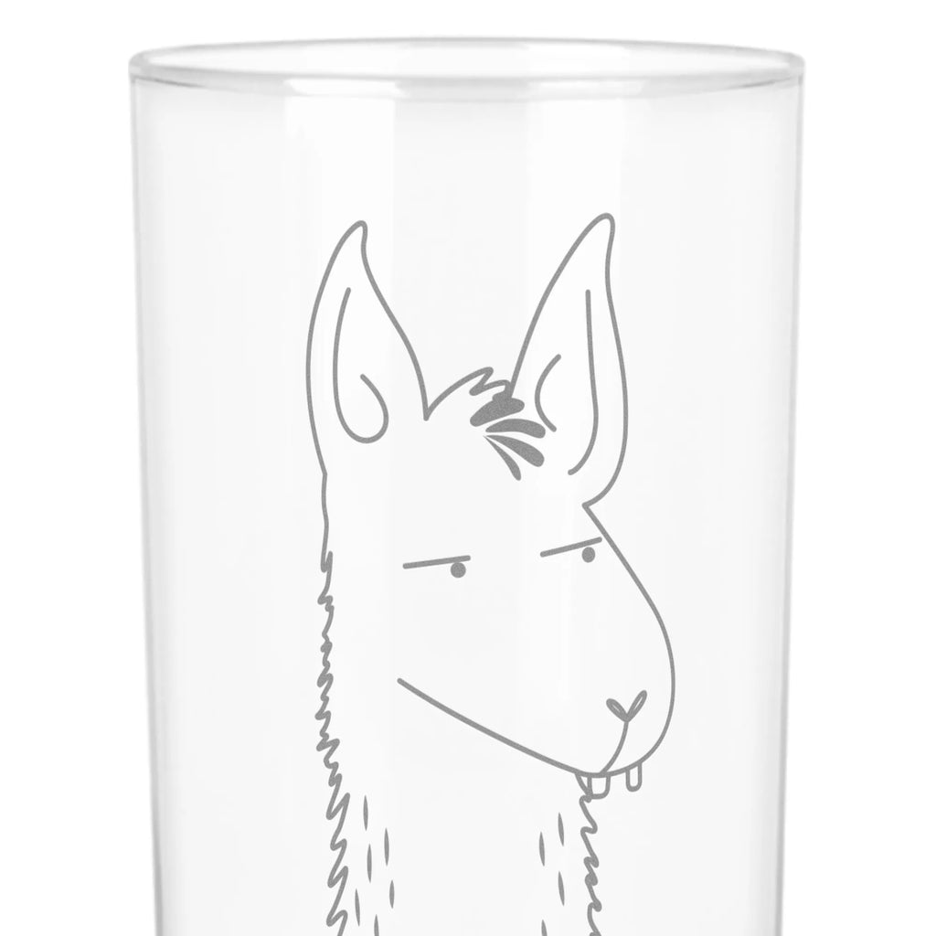 Szklanka na wodę głowa lamy zirytowany Lama, Alpaka