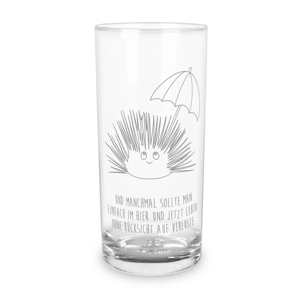 Wasserglas Seeigel