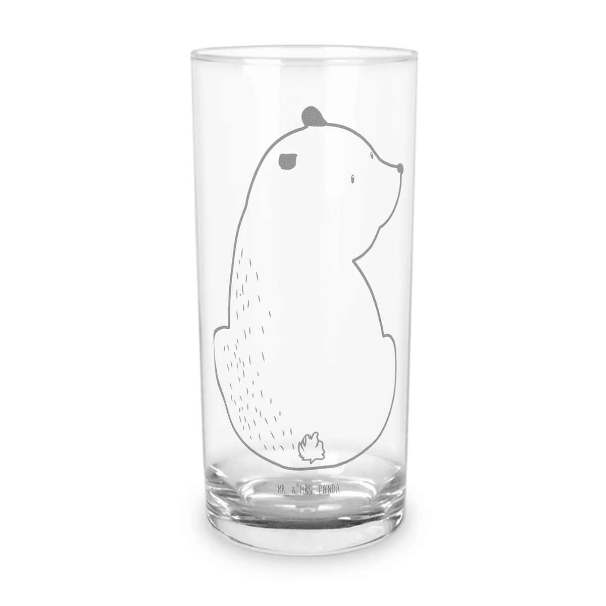 Wasserglas Bär Schulterblick Partyglas, Geschenk Glas, tischglas, Saftglas, Trinkbecher Glas, Glasbecher, Trinkglas, Wasserglas, Longdrinkglas, Tumbler, Wasserbecher, haushaltsglas, Panda Glas, Glas, Alltagsglas, Cocktailglas, Geschenkglas, küchenglas, getränkeglas, Teddy, Bär, Teddybär, Weisheit, Selbstachtung, Bären, Weltansicht, Bärenliebe, Motivation